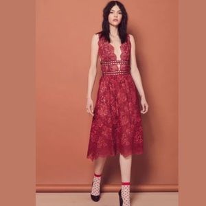 NWT // For Love And Lemons Mon Cherie Dress